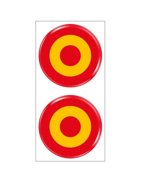 Blíster Pegatina Escarapela 2 unidades en Relieve