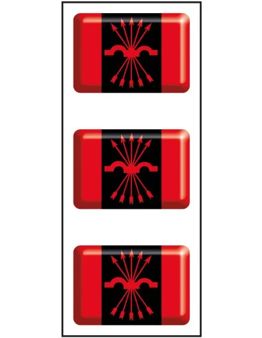 Pegatina Falange Española Relieve mini