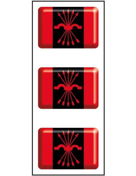 Pegatina Falange Española Relieve mini