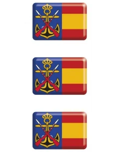 Pegatina Infantería Marina Relieve Mini