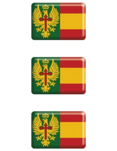 Pegatina Ejército Tierra Relieve mini