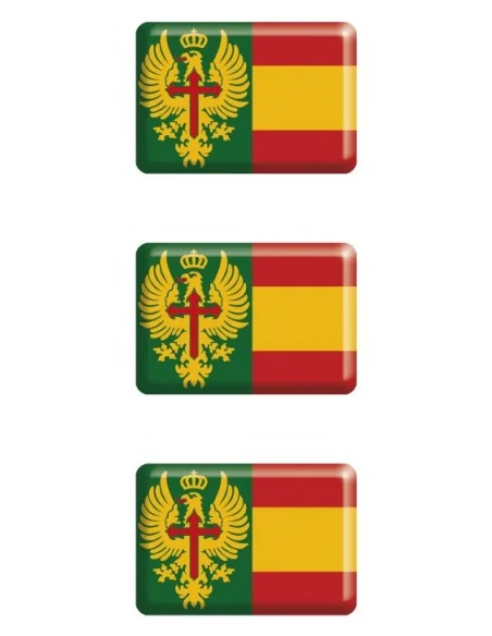 Pegatina Ejército Tierra Relieve mini