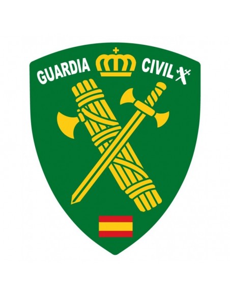 Pegatina Pequeña Guardia Civil
