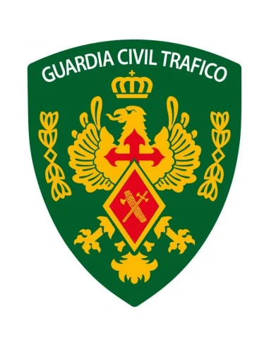 Pegatina Escudo del Glorioso Cuerpo de La Guardia Civil Trafico