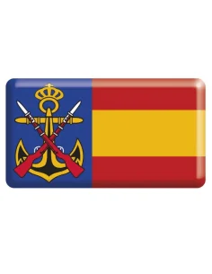 Pegatina Infantería Marina Relieve 2,5 x 4.5 cm
