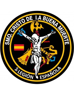 Pegatina de la Legión Española Santísimo Cristo de la Buena Muerte