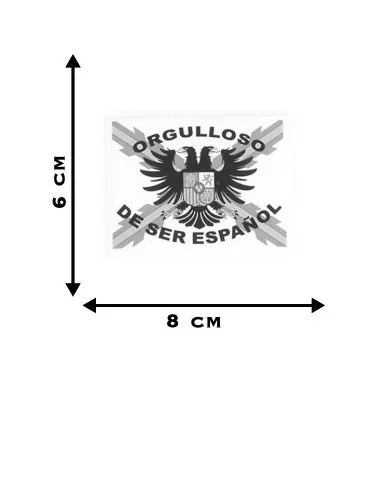 Pegatina Tercios de Flandes con leyenda y bandera España