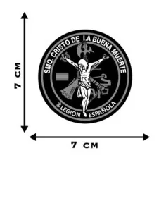 Pegatina de la Legión Española Santísimo Cristo de la Buena Muerte 2