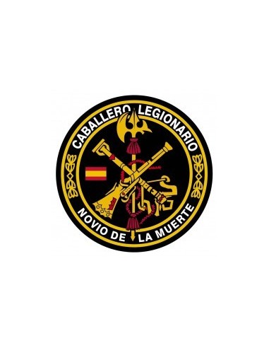 Pegatina de la Legión Española Redonda