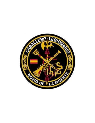 Pegatina de la Legión Española Redonda