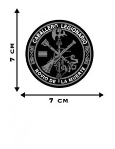 Pegatina de la Legión Española Redonda 2