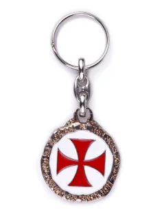 Llavero con el Escudo de los Templarios