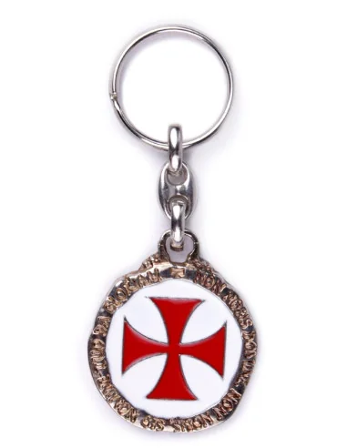 Llavero con el Escudo de los Templarios
