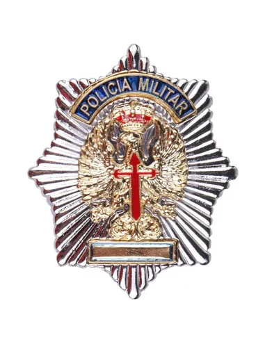 Placa para Cartera de Policia Militar