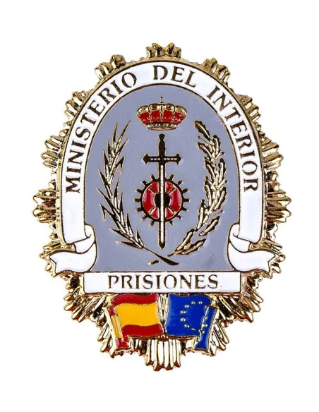 Placa para Cartera del Ministerio del Interior-Prisiones