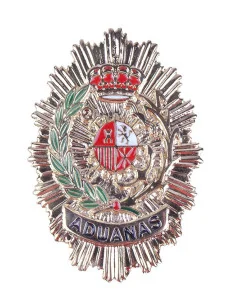 Placa para cartera Agente de Servicio Vigilancia Aduanera
