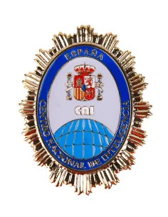 Placa para cartera del Centro Nacional de Inteligecia