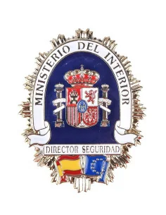 Placa para cartera de Director de Seguridad