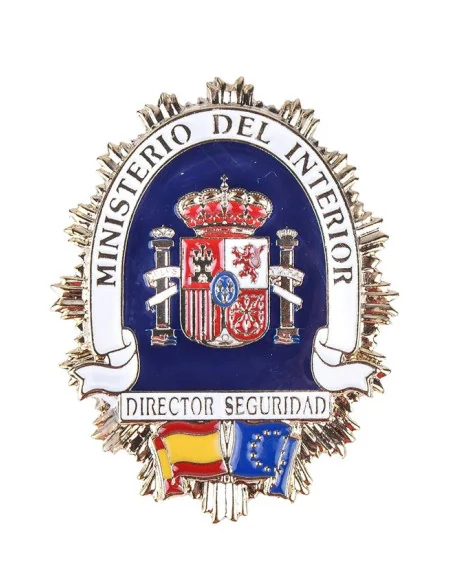 Placa para cartera de Director de Seguridad
