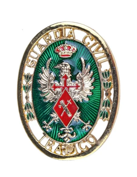 Placa de Guardia Civil Tráfico con Alfiler Trasero