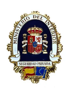 Placa para Cartera de Seguridad Privada