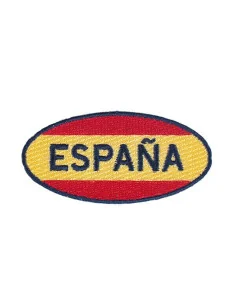 Parche Bordado Bandera España Ovalado