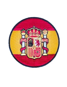 Parche Bordado Bandera España Redondo