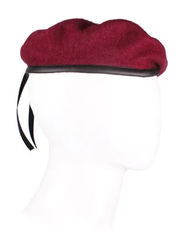 Boina Original Militar Brigada de Transmisiones Britans. Lana 100%.