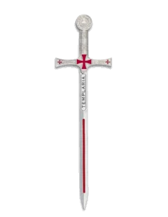 Abrecartas Mini Espada Templaria Zinc 2