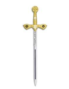 Abrecartas Mini Espada Templaria Zinc 2