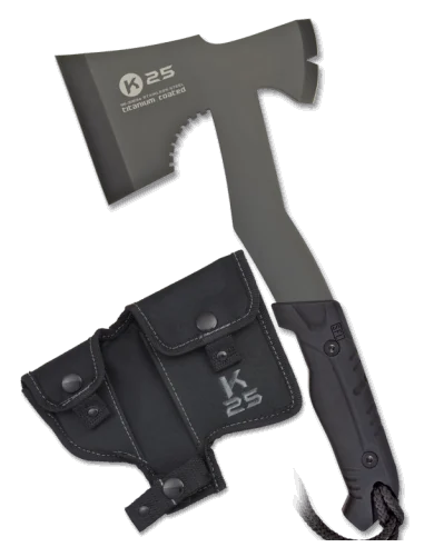 Hacha Tactica K25 con Titanio 32 Cm