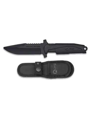 Cuchillo Entrenamiento K25 Negro.