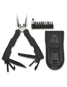 Alicate Multiusos K25 Engomado Negro