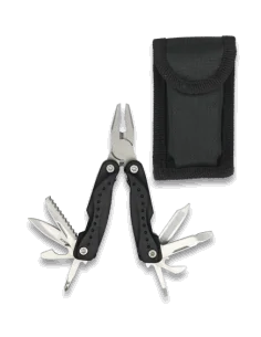 Alicate Multiusos Negro Con Funda