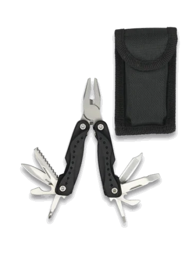 Alicate Multiusos Negro Con Funda