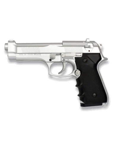 ✔ Pistola Airsoft Pesada HFC HA-118E Plata al Mejor Precio Online