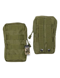 Bolsa Táctica Multiuso Sist. Molle Color Verde al Mejor Precio Online