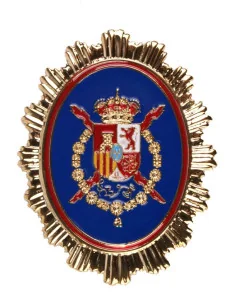 Placa Casa Real Juan Carlos I para Cartera
