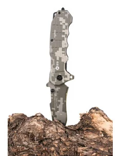 Navaja K25 Camo con Funda Rigida