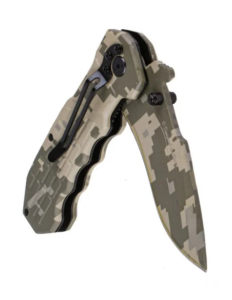 Navaja K25 Camo con Funda Rigida