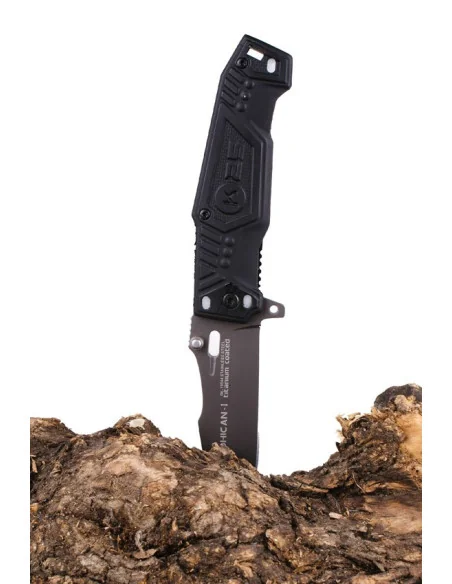Navaja K25 Mohican Titanium Coated