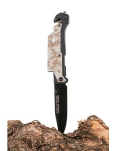 Navaja K25 con Pedernal, Linterna y 9,5Cm Fos