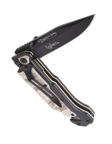 Navaja K25 con Pedernal, Linterna y 9,5Cm Fos