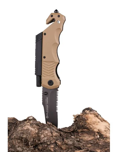 Navaja K25 Pedernal, Linterna y Sierra
