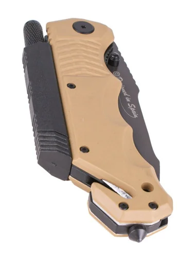 Navaja K25 Pedernal, Linterna y Sierra