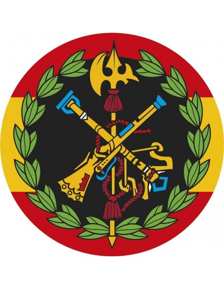 Pegatina de la Legión Española laureada