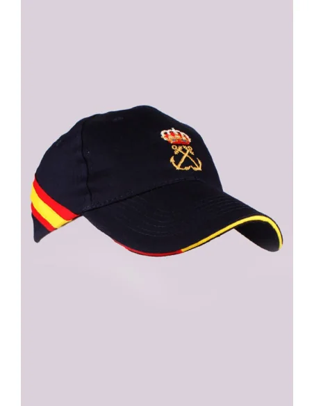 Gorra Patrón de Yate Bandera España