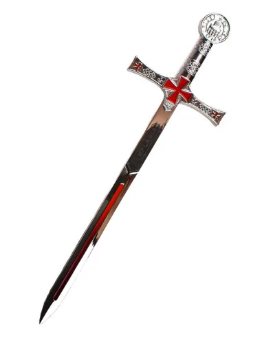 Abrecartas Mini Espada Templaria Zinc