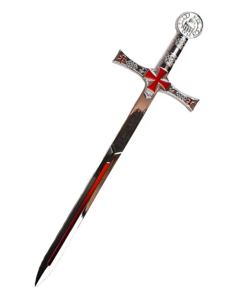 Abrecartas Mini Espada Templaria Zinc