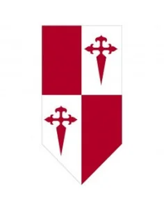 Bandera Personalizada Vertical Tipo Medieval
